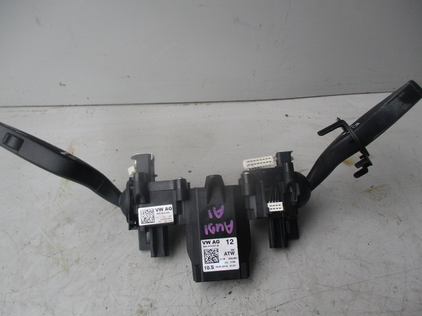 AUDI A1 8X 2015 INDICATOR WIPER STALKS 8X0953502
