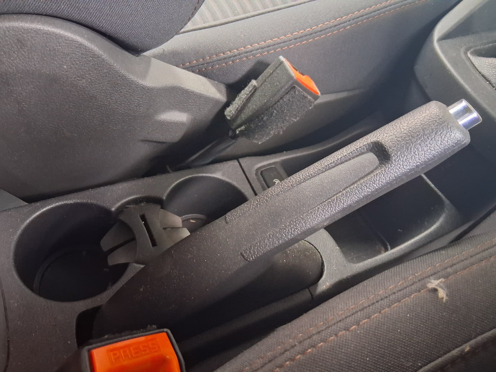 2018 FORD KA + PLUS MK3 MANUAL PARKING HANDBRAKE LEVER MECHANISM