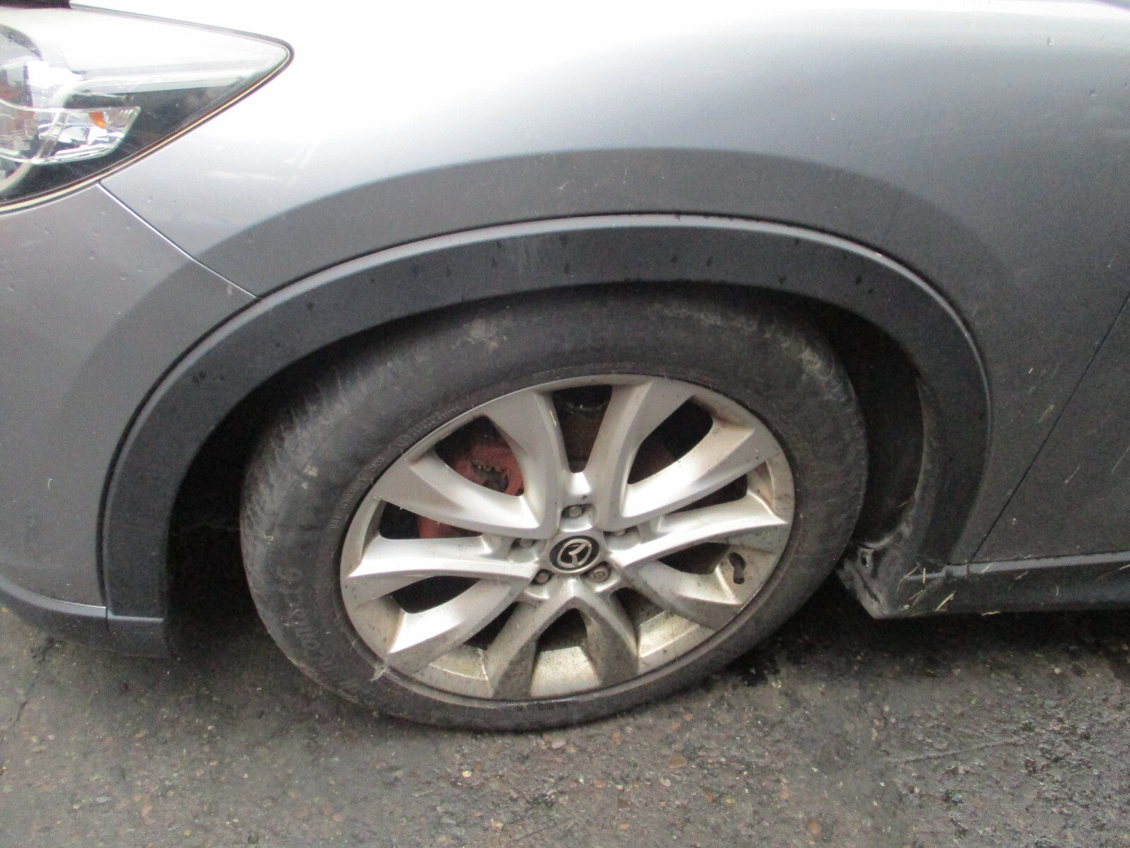 2013 MAZDA CX 5 MK1 NSF PASSENGER SIDE FRONT WHEEL ARCH TRIM ONLY