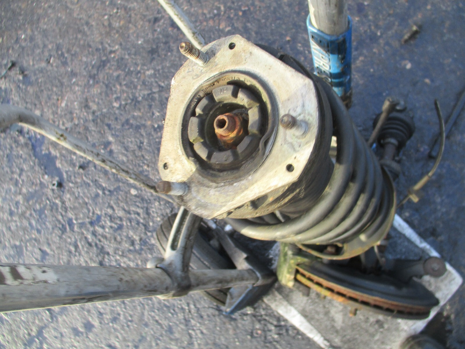 2017 FORD FIESTA MK7 1.6 PETROL AUTO LEG SHOCK WHEEL HUB BEARING CALIPER