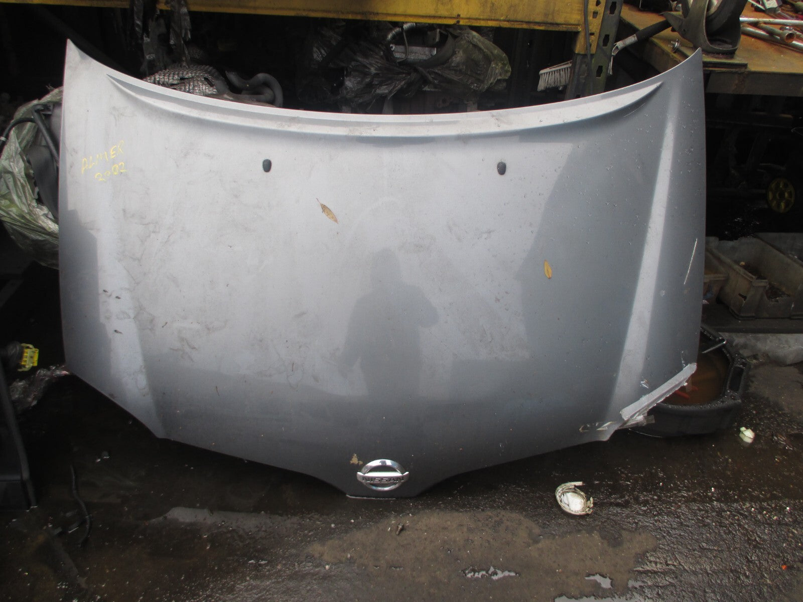 NISSAN ALMERA 2004 FRONT COMPLETE BONNET HOOD GREY