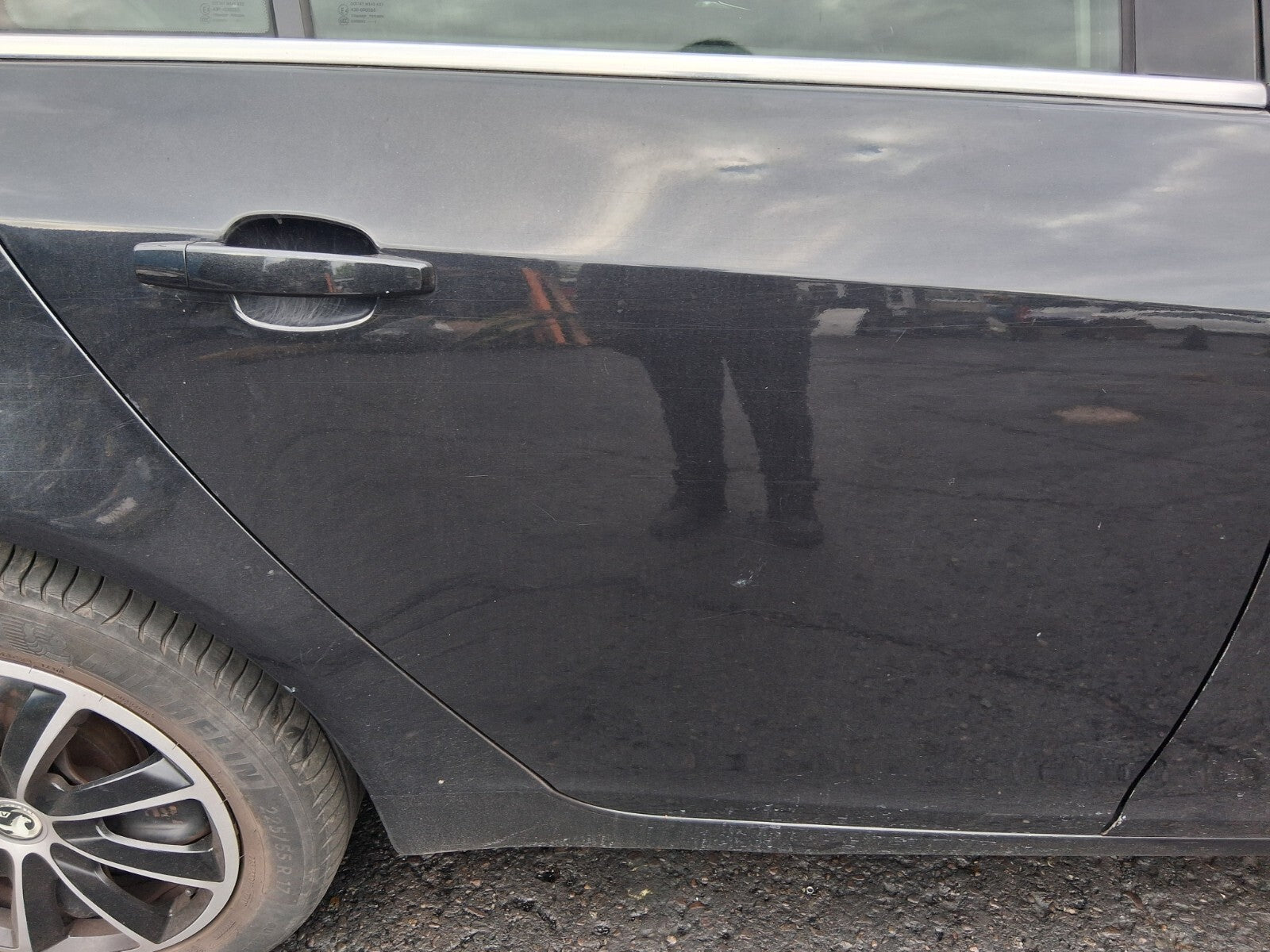 2011 VAUXHALL INSIGNIA ESTATE MK1 OSR COMPLETE REAR RIGHT DOOR Z22C CARBON FLASH