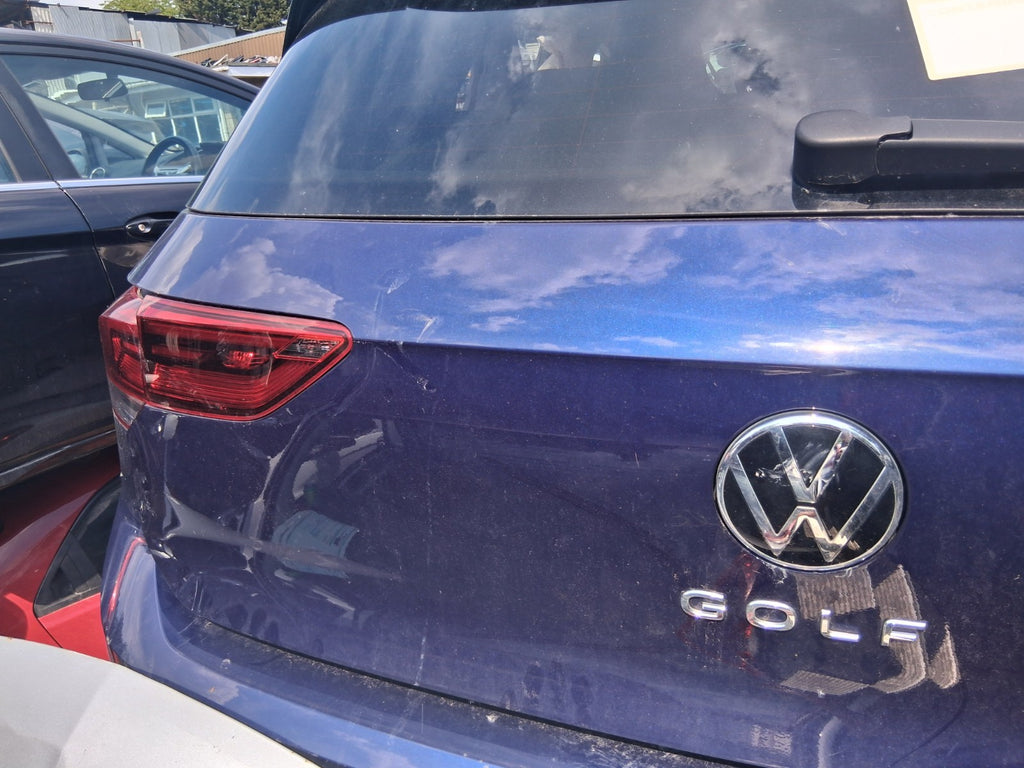 2022 VW VOLKSWAGEN GOLF MK8 R LINE BARE TAILGATE BOOTLID BLUE