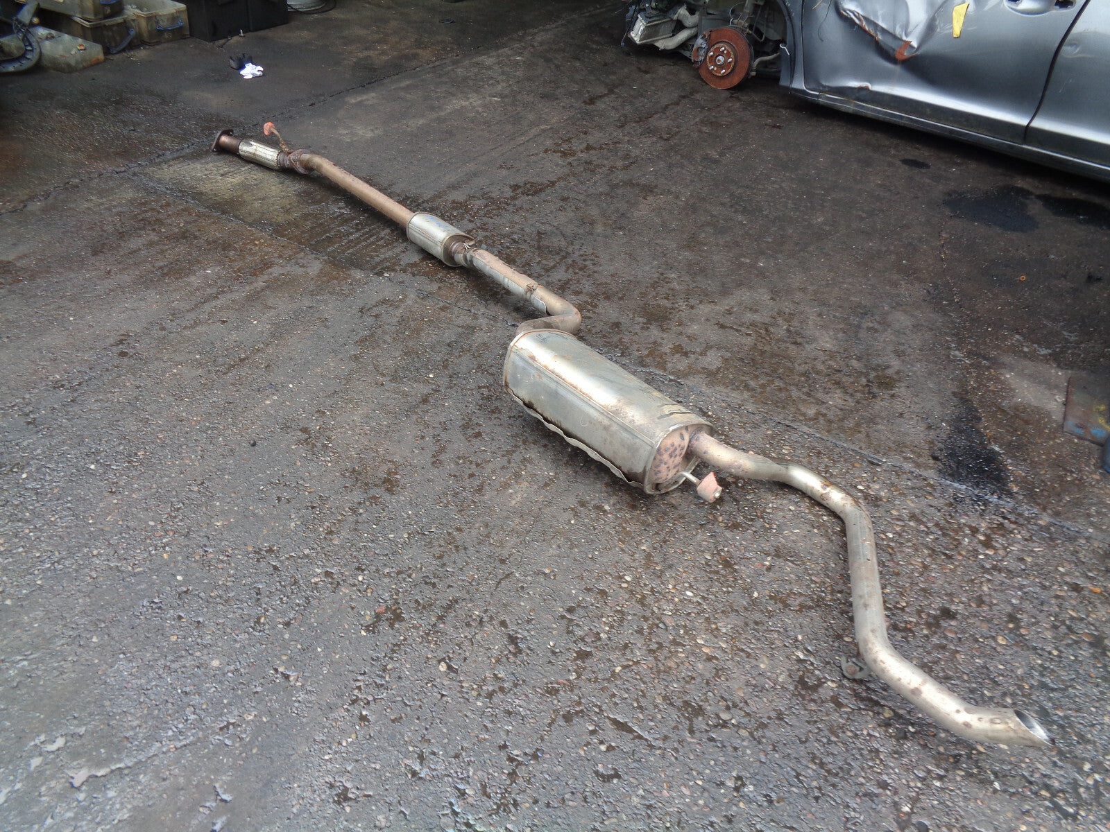 HYUNDAI  I30 MK2 2013 1.6 CRDI DIESEL EXHAUST SYSTEM BACK BOX FLEXI
