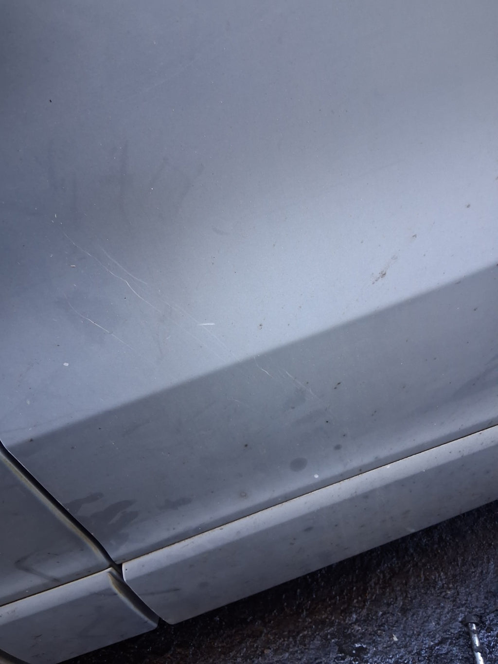2017 VAUXHALL VIVARO MK2 OSF DRIVER SIDE FRONT RIGHT BARE DOOR SILVER L193