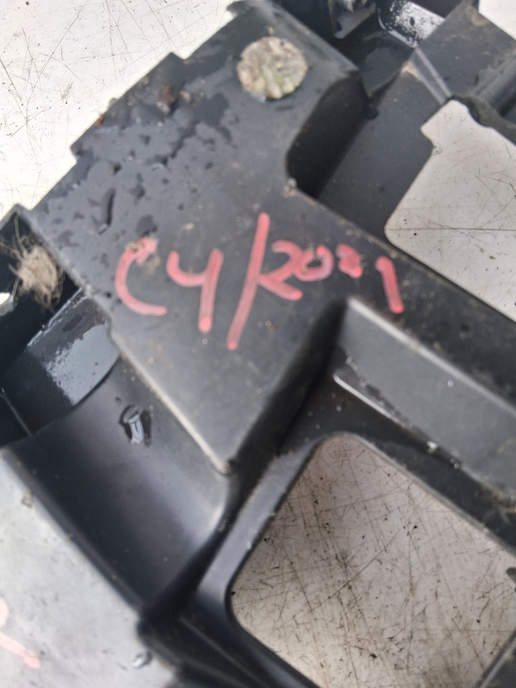 2021 CITROEN C4 OSF OFF DRIVER RIGHT SIDE FRONT BUMPER BRACKET 9830714280