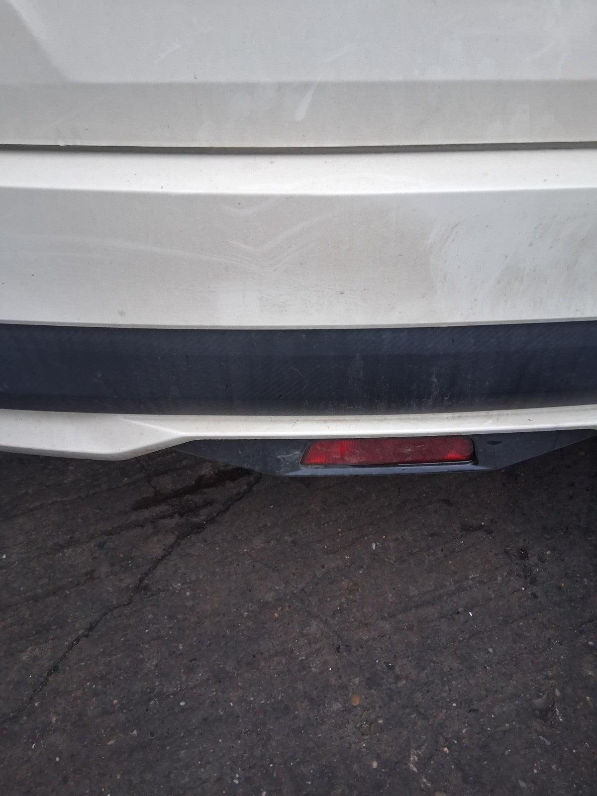 2018 NISSAN MICRA K14 COMPLETE REAR BUMPER IVORY D16