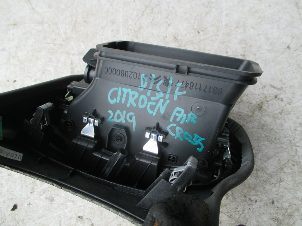 2019 CITROEN C5 AIRCROSS OS DRIVER SIDE GLOSS BLACK HEATER AIR VENT VENTS