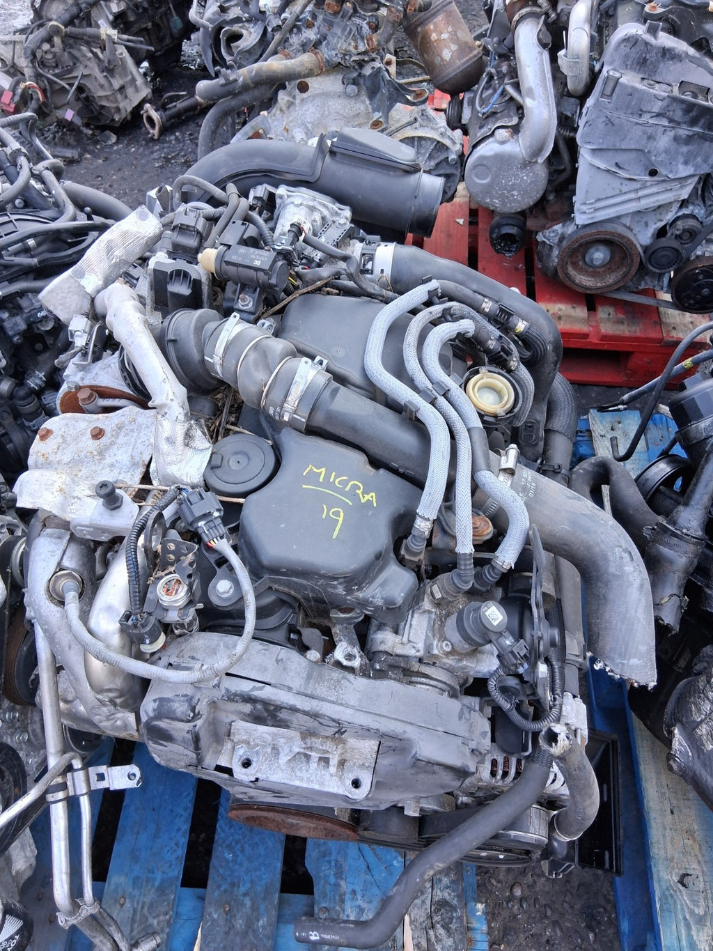 2019 NISSAN MICRA K14 1.5 DIESEL COMPLETE ENGINE K9K