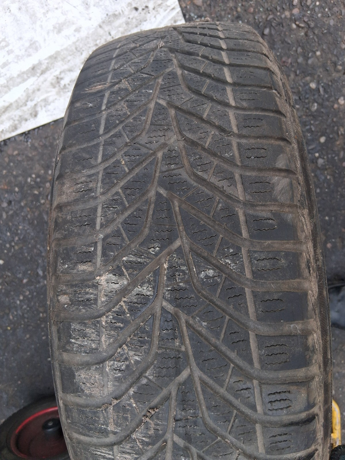 2016 RENAULT KANGOO MK2 15 INCH STEEL WHEEL WITH TYRE 195/65R15