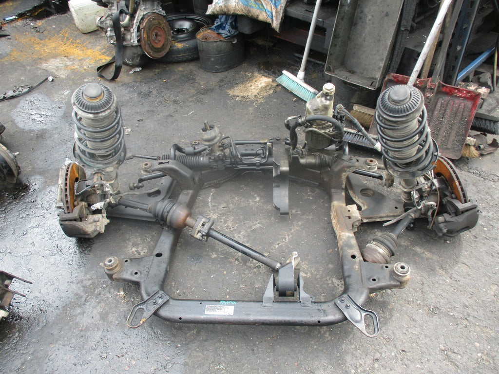 VAUXHALL ASTRA H 1.7 CDTI COMPLETE FRONT CRADLE SUSPENSION LEGS DRIVESHAFT