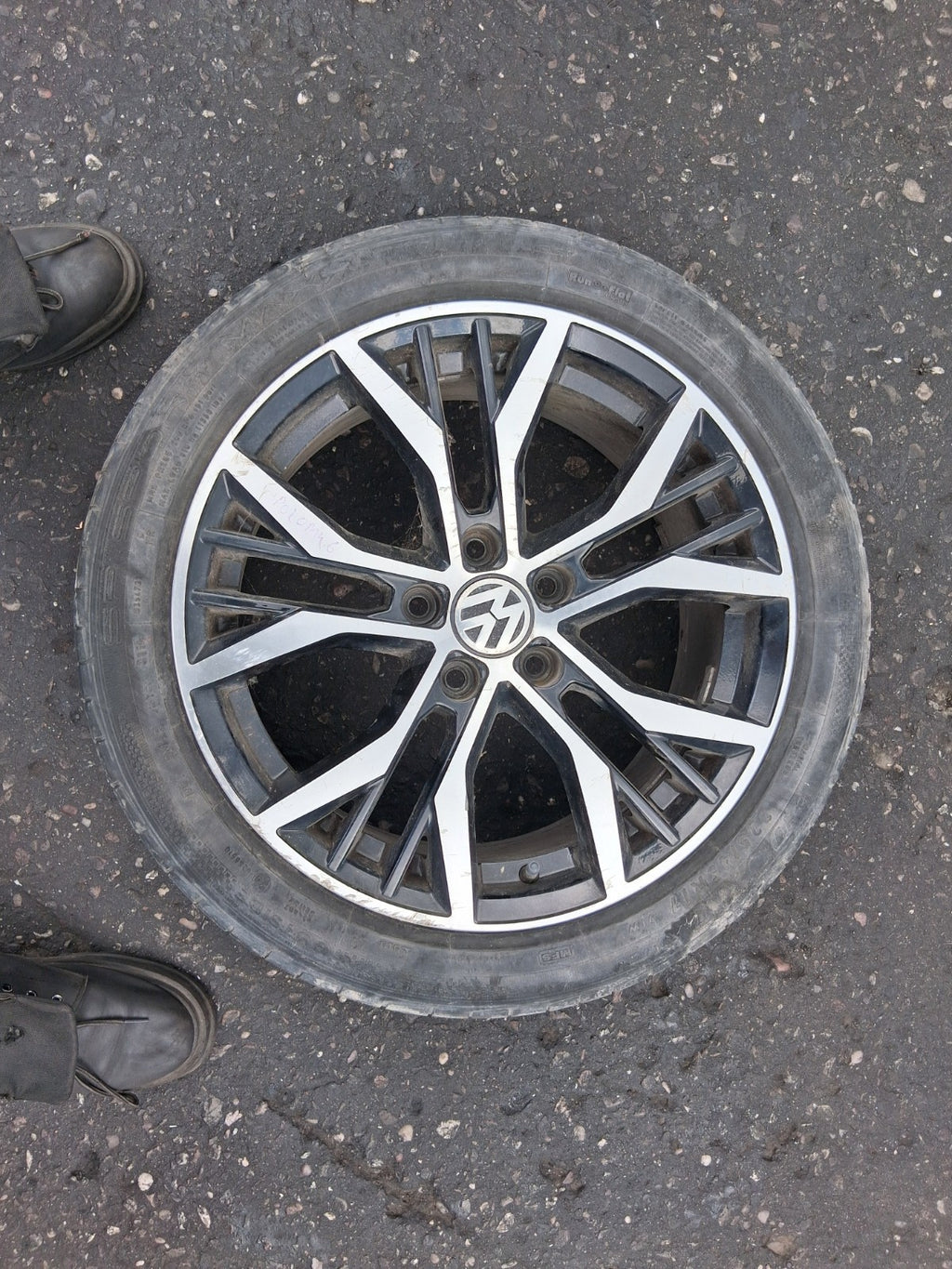 VW VOLKSWAGEN POLO 2018 MK6 SET OF 4 17 INCH ALLOY WHEEL WITH TYRE 225/45R17