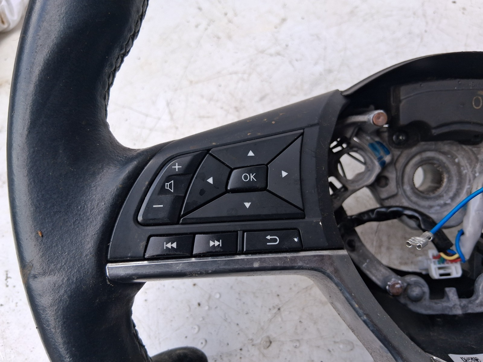 2020 NISSAN QASHQAI J11 MK2 MULTIFUNCTIONAL STEERING WHEEL BLACK 34231448F