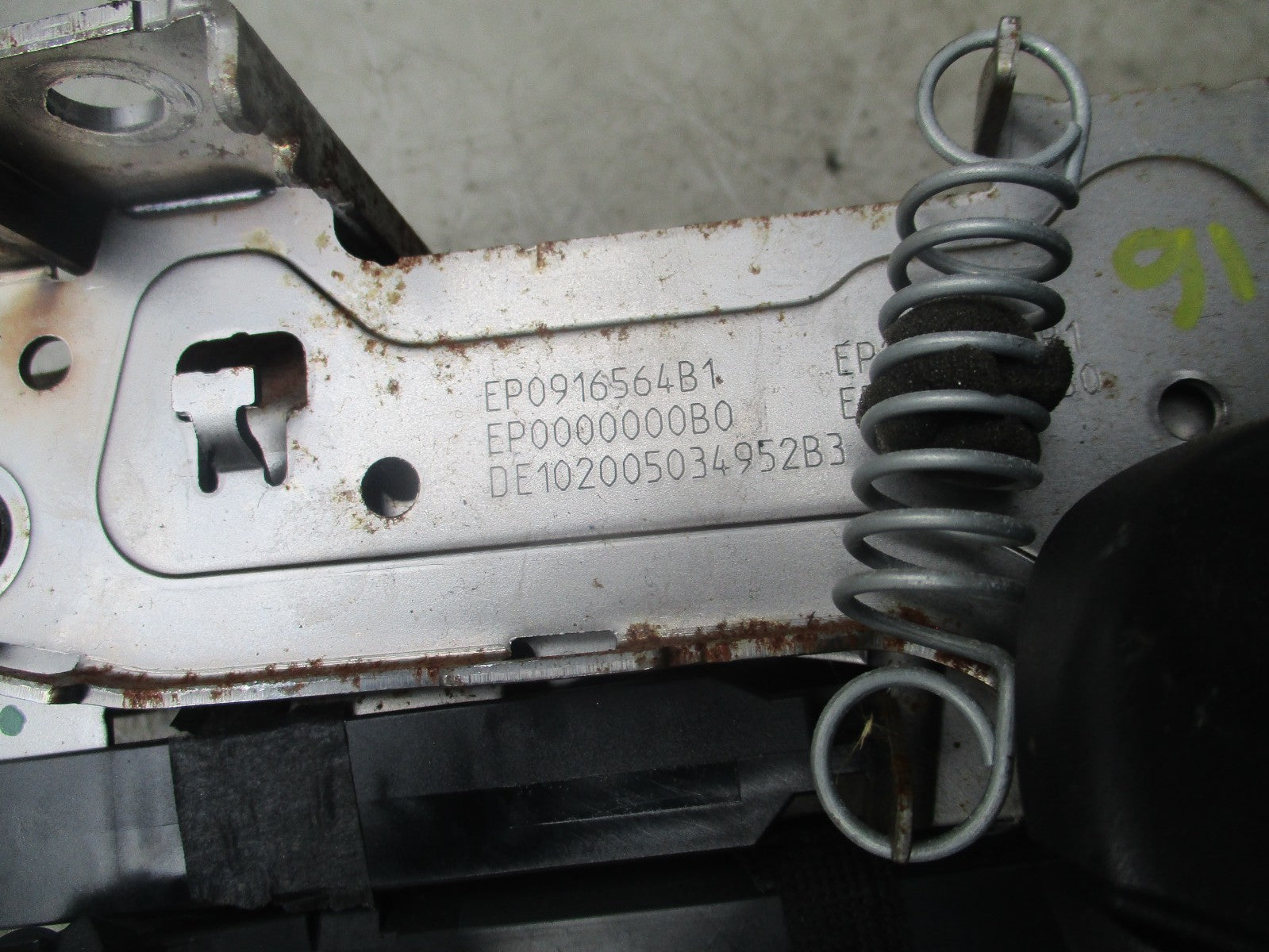 2017 VOLKSWAGEN GOLF MK7 STEERING COLUMN 5Q0905865