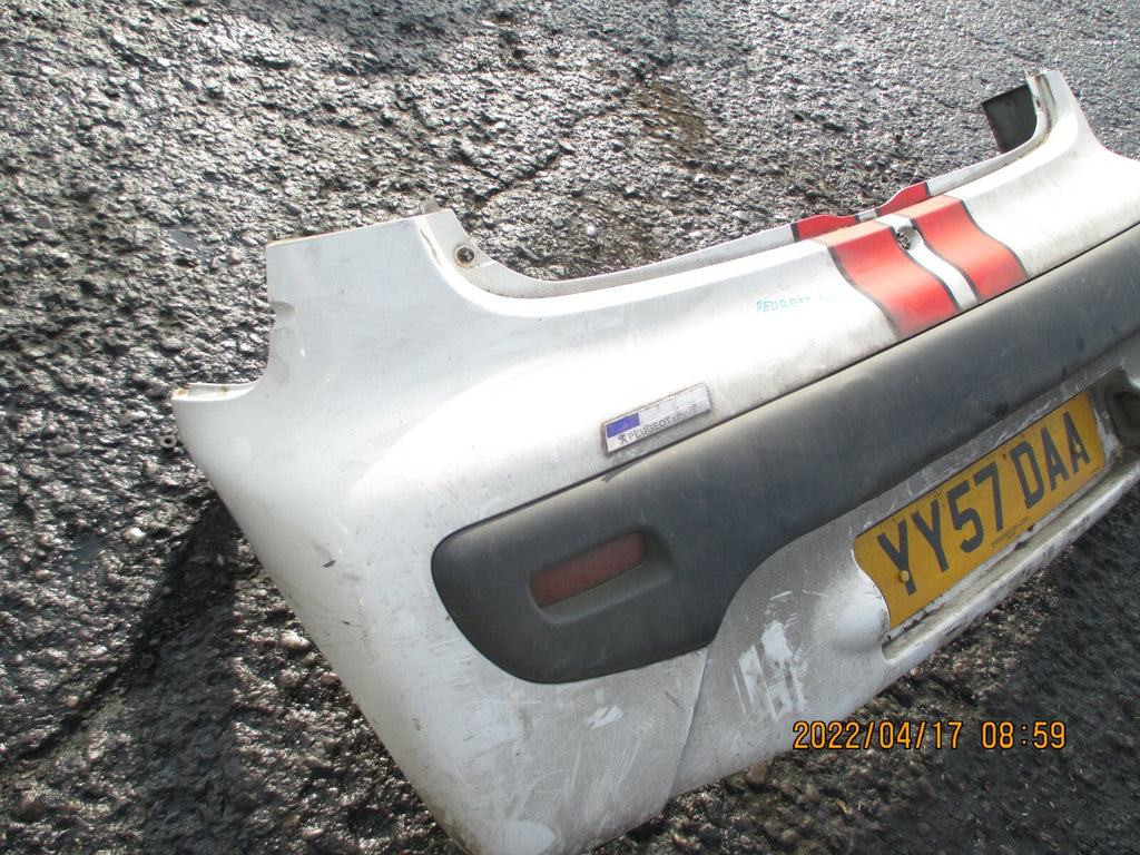 PEUGEOT 107 2007 REAR COMPLETE BUMPER