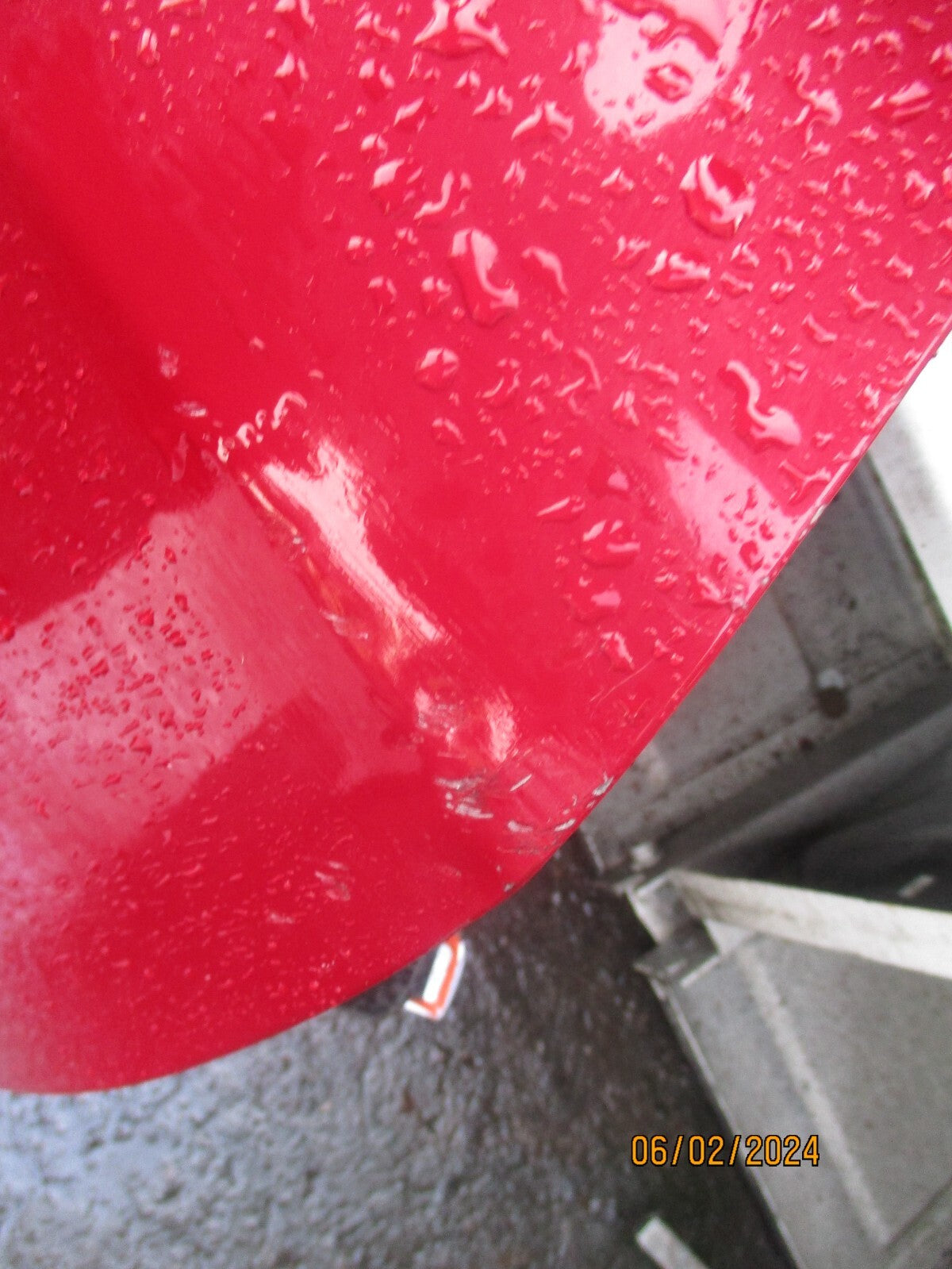 KIA CEED MK1 2008 OSF DRIVER SIDE FRONT COMPLETE DOOR RED