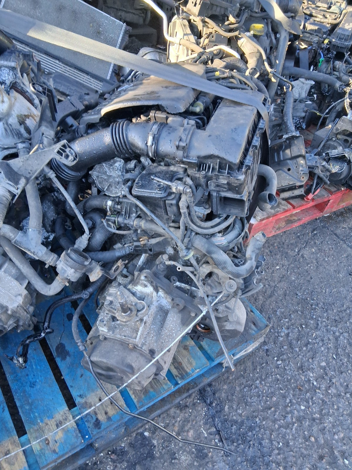 2008 CITROEN C4 PICASSO 1.6 HDI DIESEL COMPLETE ENGINE 9HZ DV6TED4