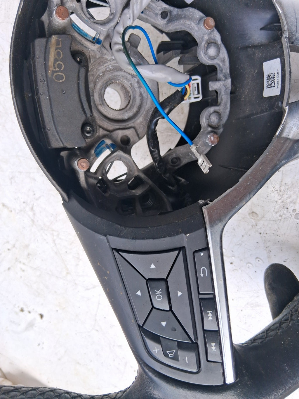 2020 NISSAN QASHQAI J11 MK2 MULTIFUNCTIONAL STEERING WHEEL BLACK 34231448F