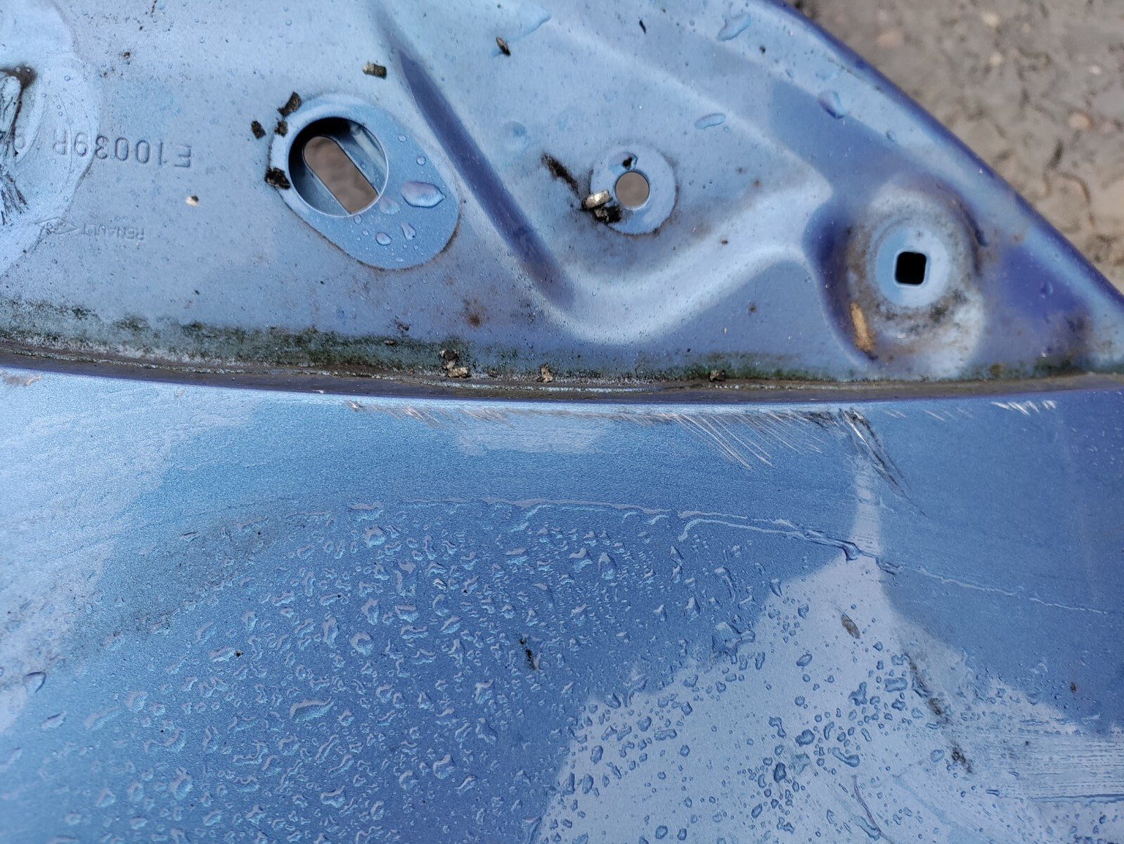 2015 RENAULT MEGANE 2 DOOR CONVERTIBLE REAR TAILGATE BOOT LID BLUE