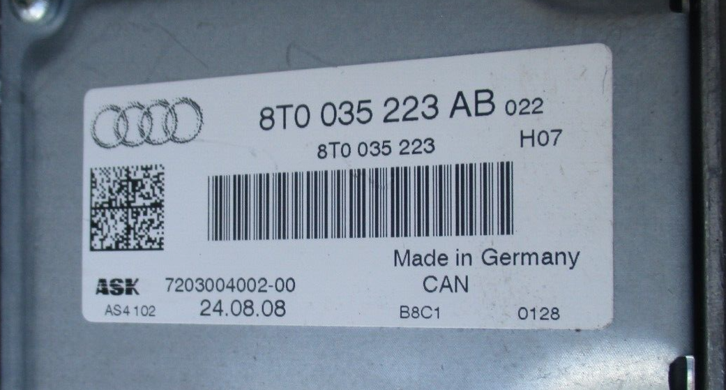 AUDI A4 STERO AUDIO AMPLIFIER UNIT MODULE 8T0035223AB