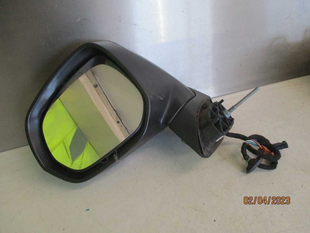 PEUGEOT 5008 MK1 2013 NS PASSENGER SIDE FRONT WING MIRROR VAPOR GREY