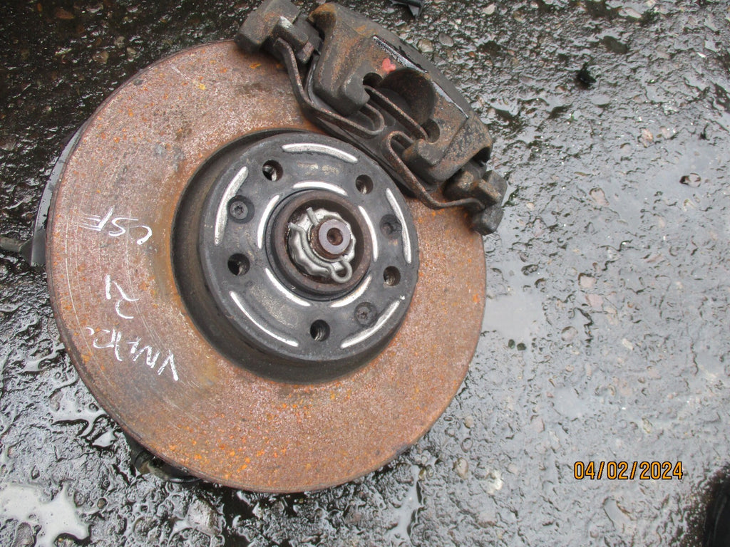 VAUXHALL VIVARO MK3 2021 OSF DRIVER SIDE FRONT HUB CALIPER
