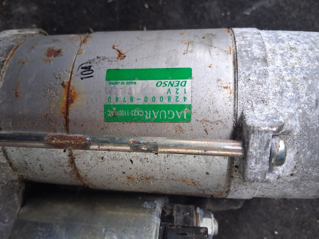 JAGUAR XF X250 2015 2.2 DIESEL STARTER MOTOR 4280008740