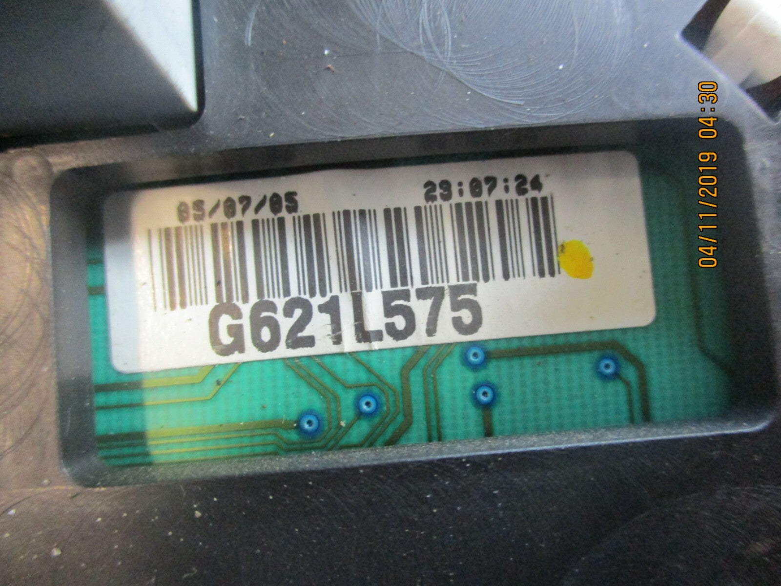 RENAULT LAGUNA MK2 2005 2.0 PETROL AUTOMATIC SPEEDO CLOCKS DIALS 8200291329