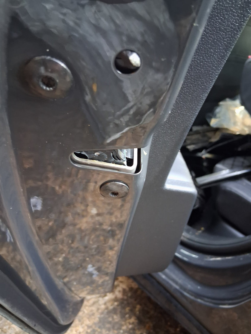 2024 VW VOLKSWAGEN GOLF MK8 R LINE NSR PASSENGER SIDE REAR DOOR LOCK MECHANISM