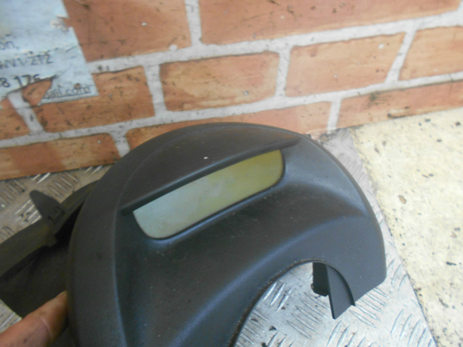 CITROEN C4 2006 CLOCK DASH DISPLAY & SURROUND TRIM 9654149380