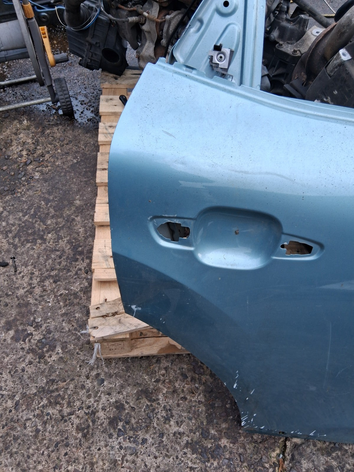 2022 CITROEN C4 MK3 OSR DRIVER SIDE REAR RIGHT DOOR BLUE