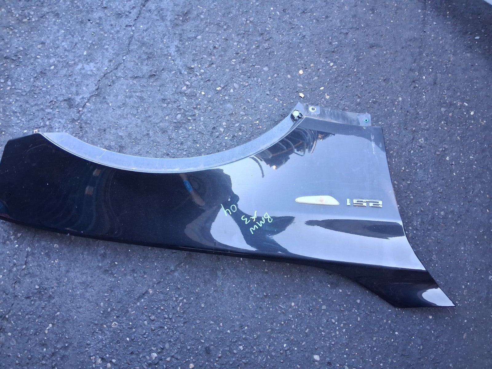 2004 BMW X3 E83 OSF DRIVER SIDE FRONT RIGHT WING PANEL BLACK