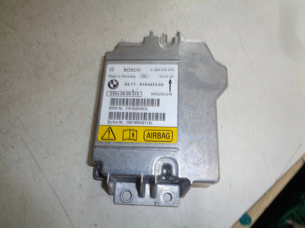 BMW 1 SERIES E82 SAFETY BAG ECU CONTROL MODULE 918443202