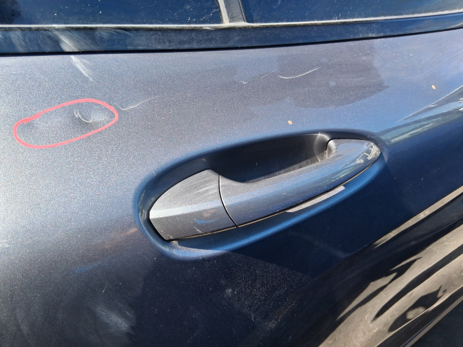 2019 MERCEDES BENZ GLA 180 X156 OSR DRIVER SIDE REAR RIGHT EXTERIOR DOOR HANDLE
