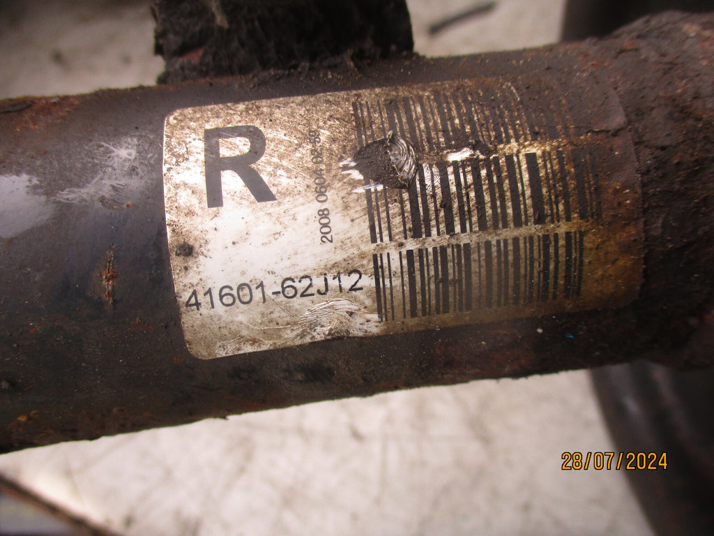 2008 SUZUKI  SWIFT PASSENGER SIDE SHOCK ABSORBER 4160162J12
