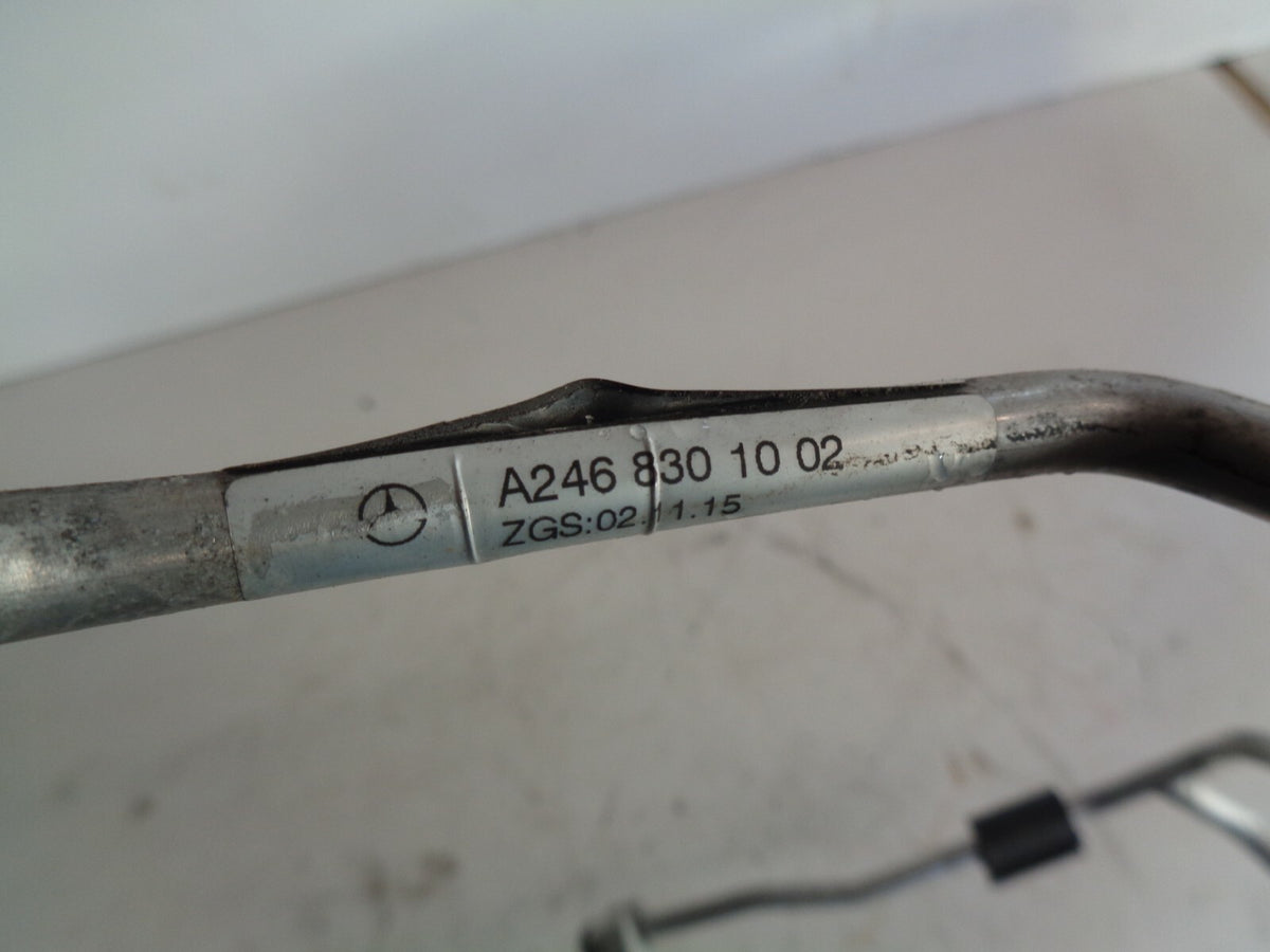 MERCEDES A CLASS A180 2017 W176 AC AIR CONDITIONING HEATER HOSE PIPE A2468301002