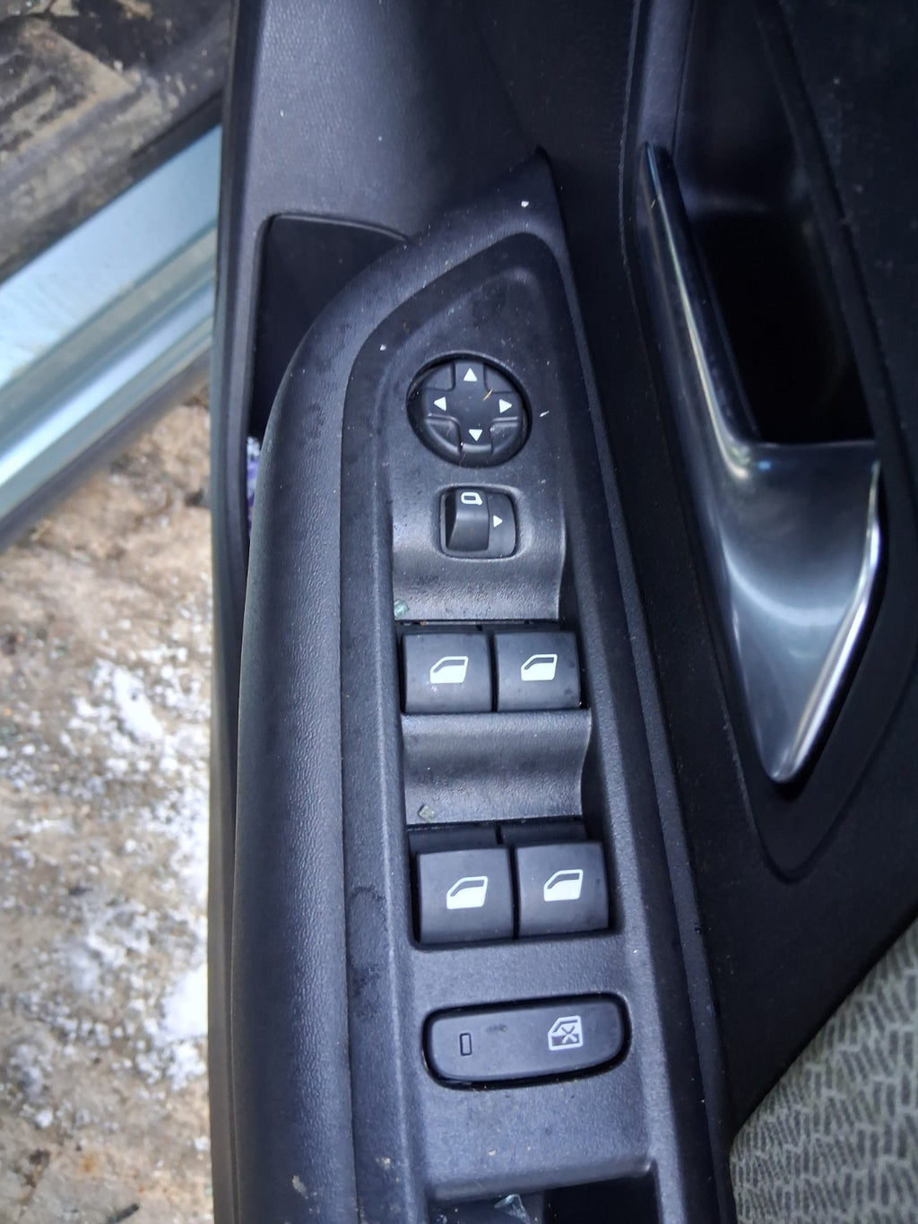 2023 CITROEN C4 MK3 OSF DRIVER SIDE FRONT RIGHT WINDOW CONTROL SWITCH