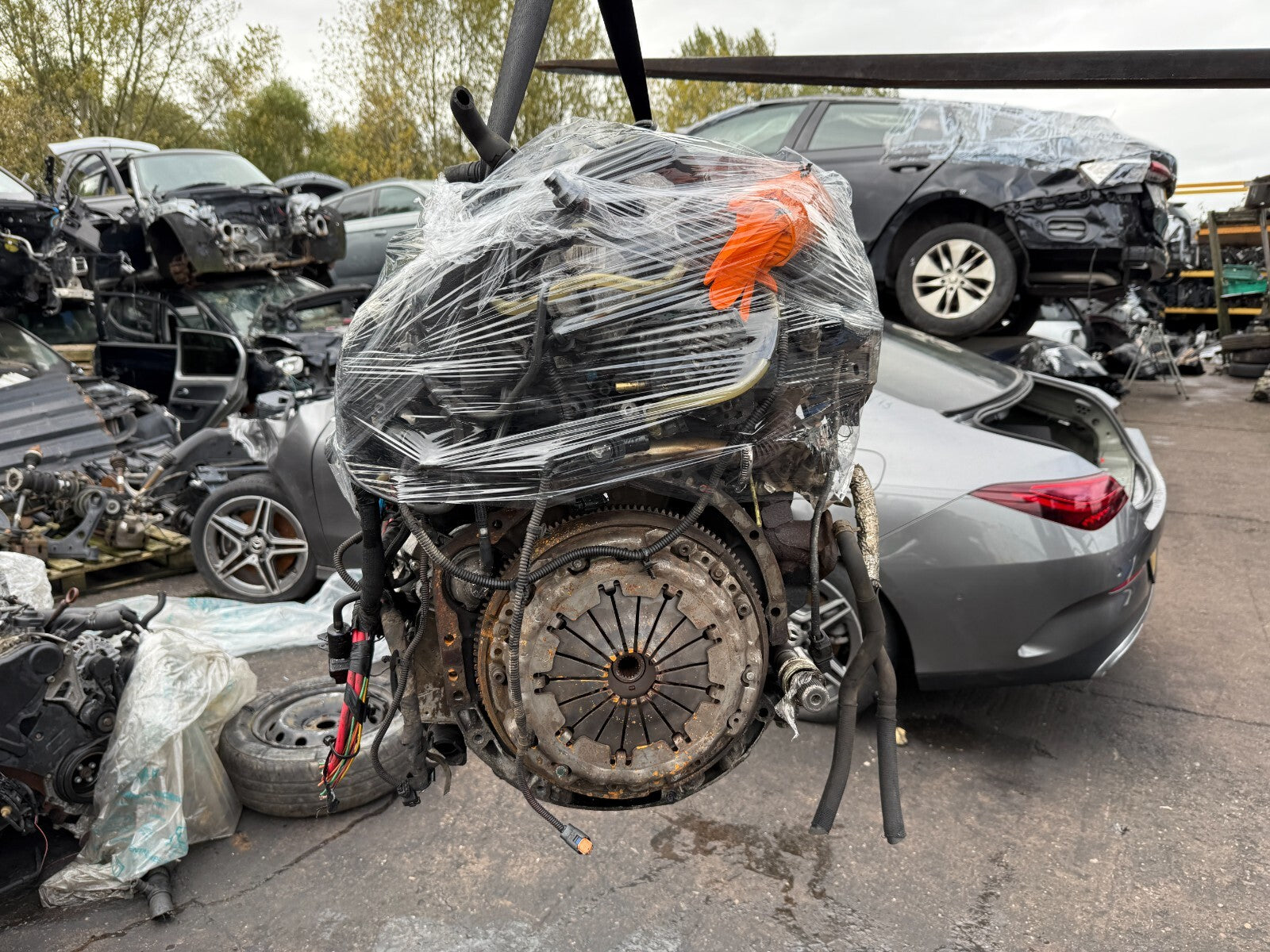 2014 RENAULT TRAFIC 2.0 DIESEL ENGINE COMPLETE M9R 692 SPARES SEE VIDEO