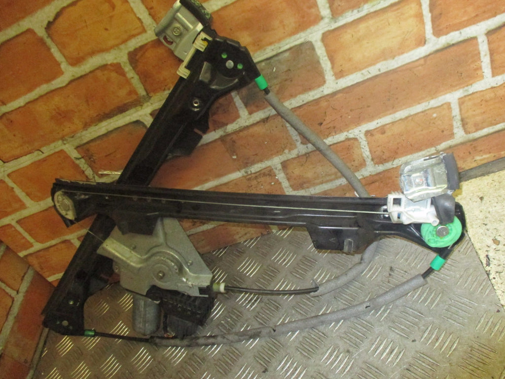 JAGUAR X TYPE X400 2002 NSF PASSENGER SIDE WINDOW MOTOR AND LINKAGES 0130821946