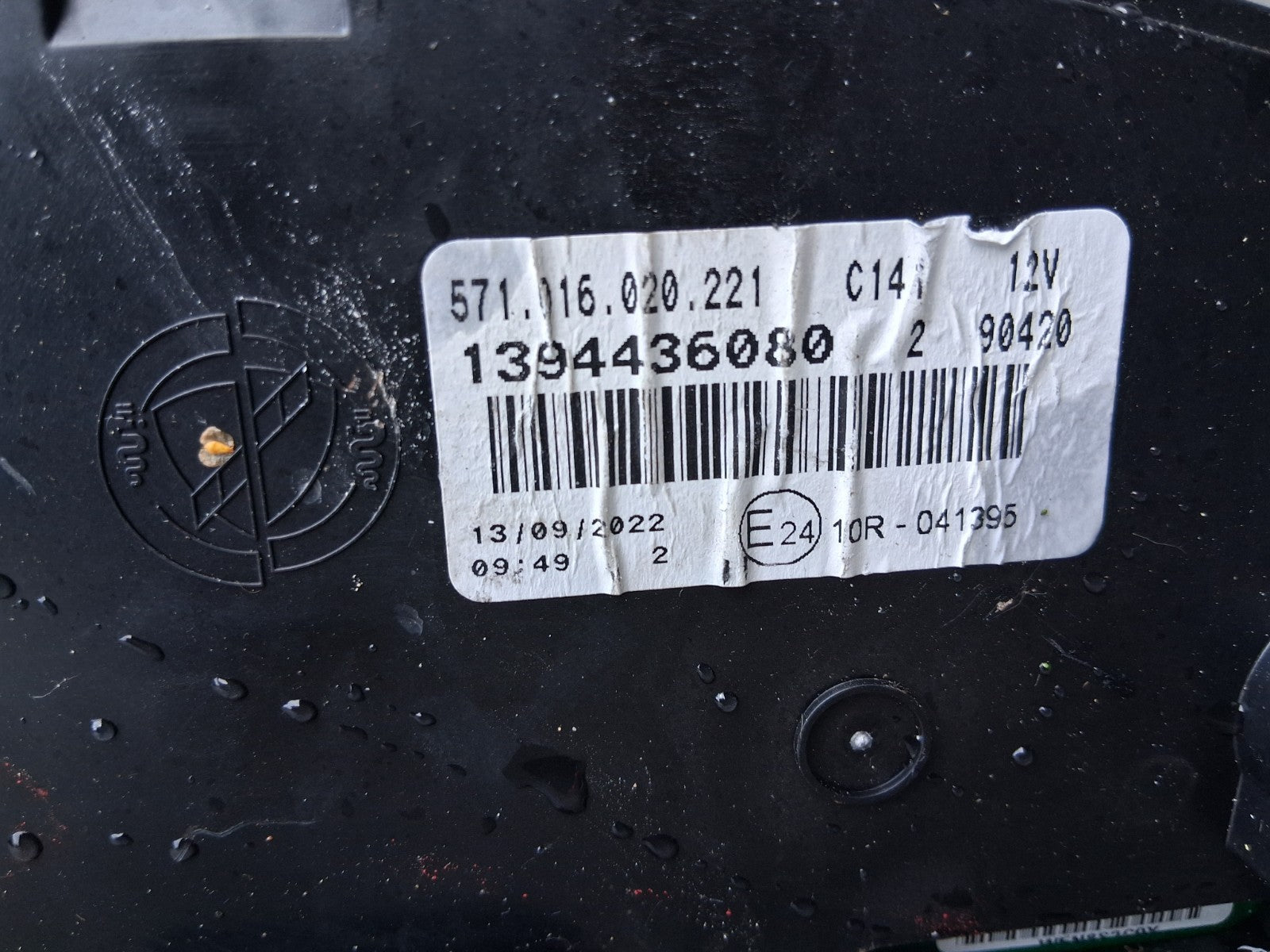 2023 VAUXHALL MOVANO C MK3 SPEEDO SPEEDOMETER INSTRUMENT CLUSTER 1394436080