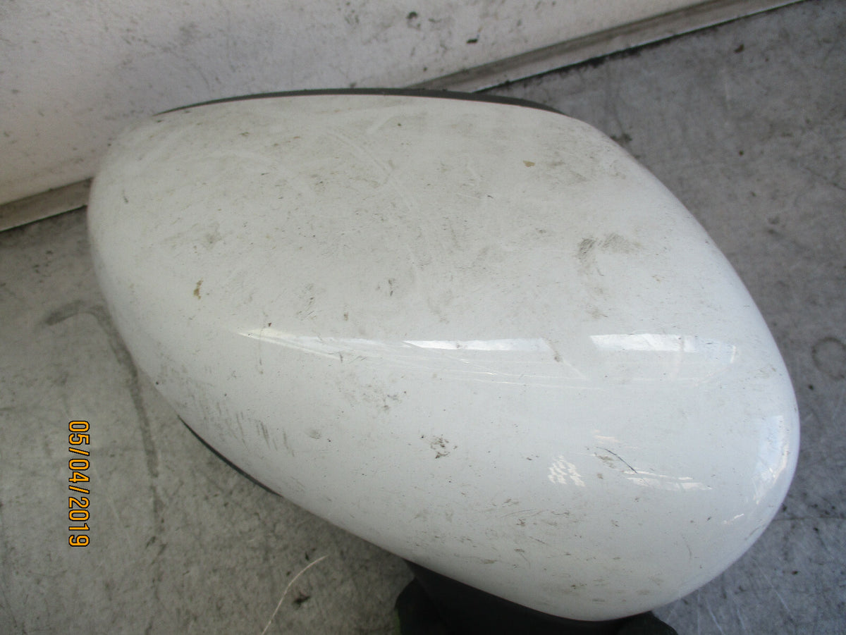 RENAULT CILO MK4 2017 OS DRIVER SIDE WING MIRROR ELECTRIC WHITE 963019404R