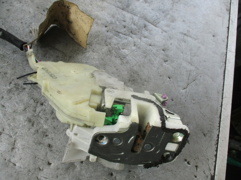 HONDA CIVIC MK7 2005 OFF DRIVER SIDE REAR DOOR LOCK MECH