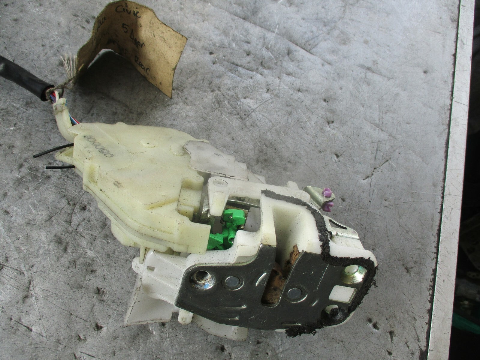 HONDA CIVIC MK7 2005 OFF DRIVER SIDE REAR DOOR LOCK MECH