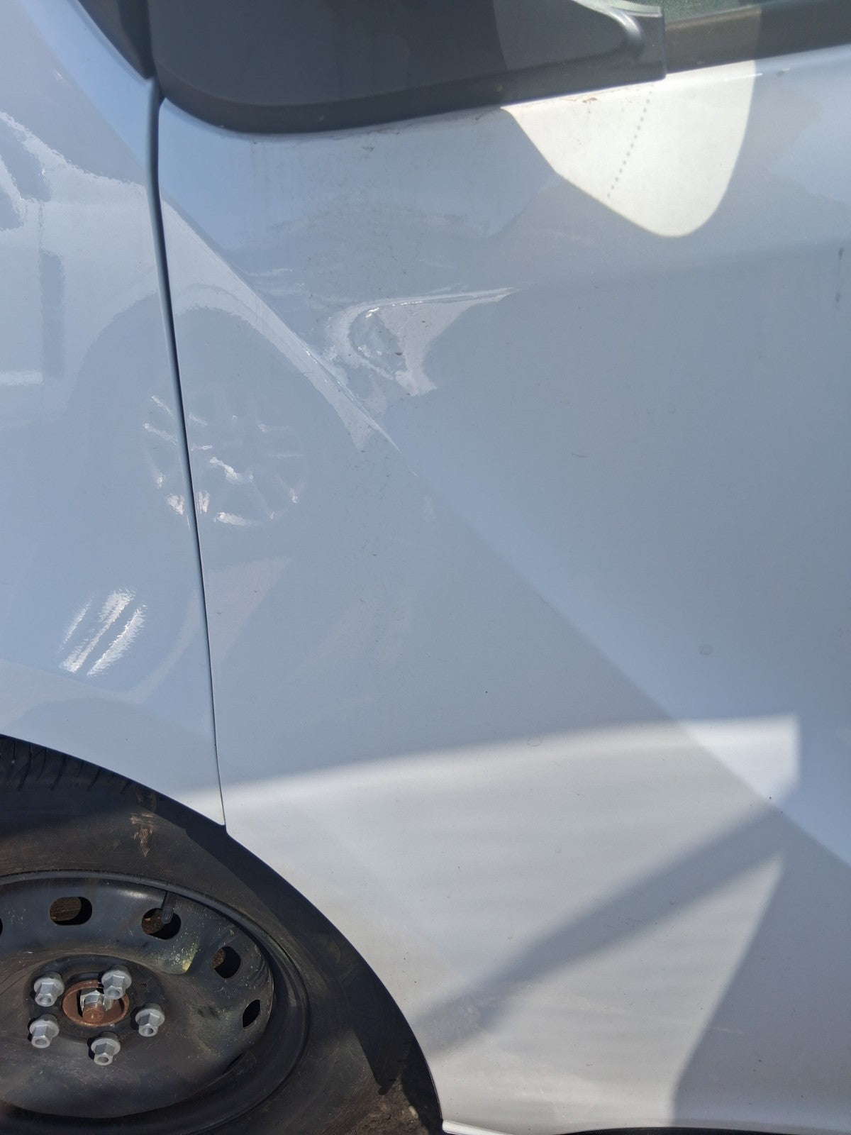 2025 RENAULT TRAFIC X82 MK3 NSF PASSENGER SIDE FRONT LEFT BARE DOOR WHITE