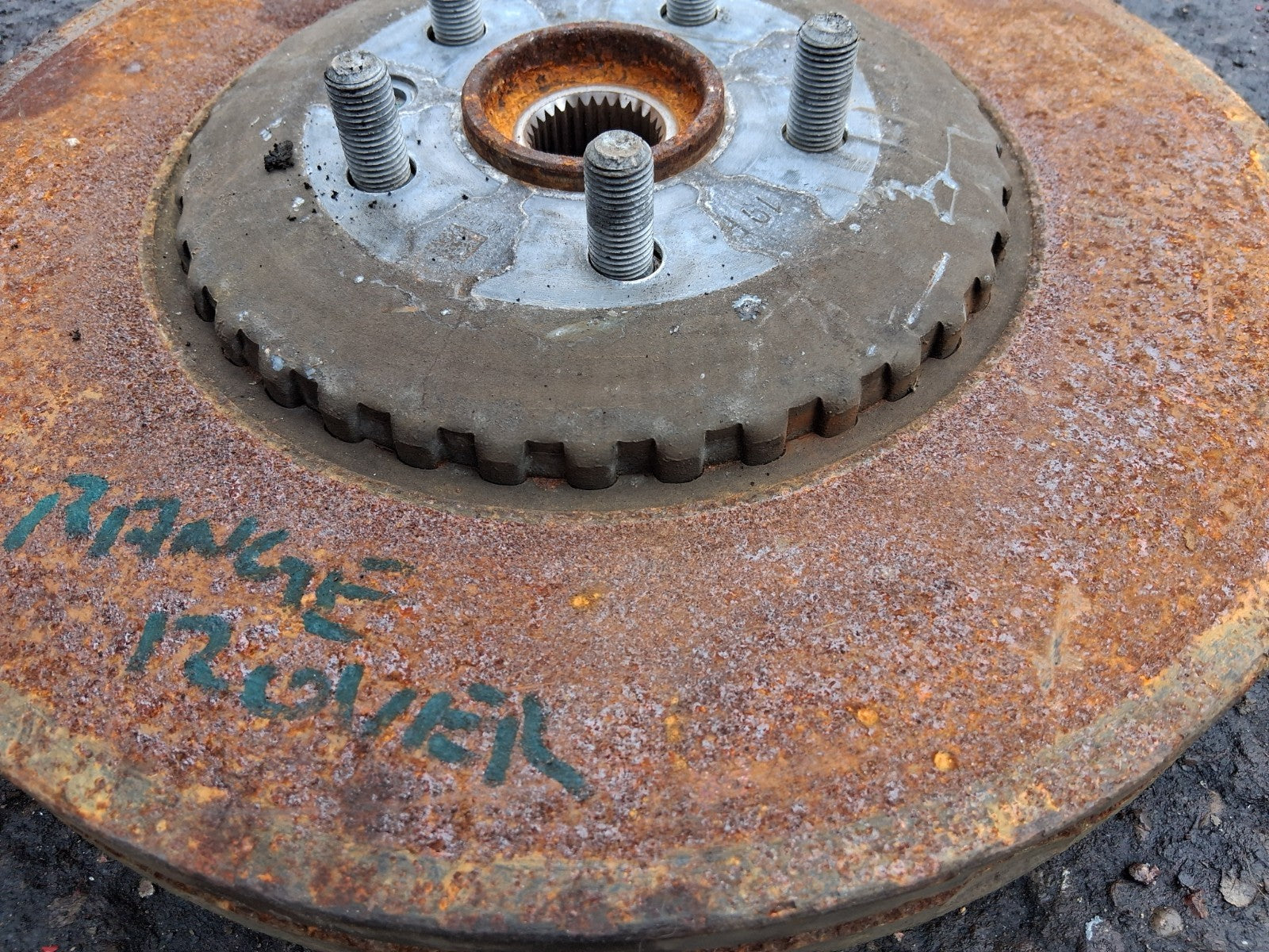 2015 RANGE ROVER EVOQUE L538 NSF PASSENGER SIDE FRONT LEFT HUB