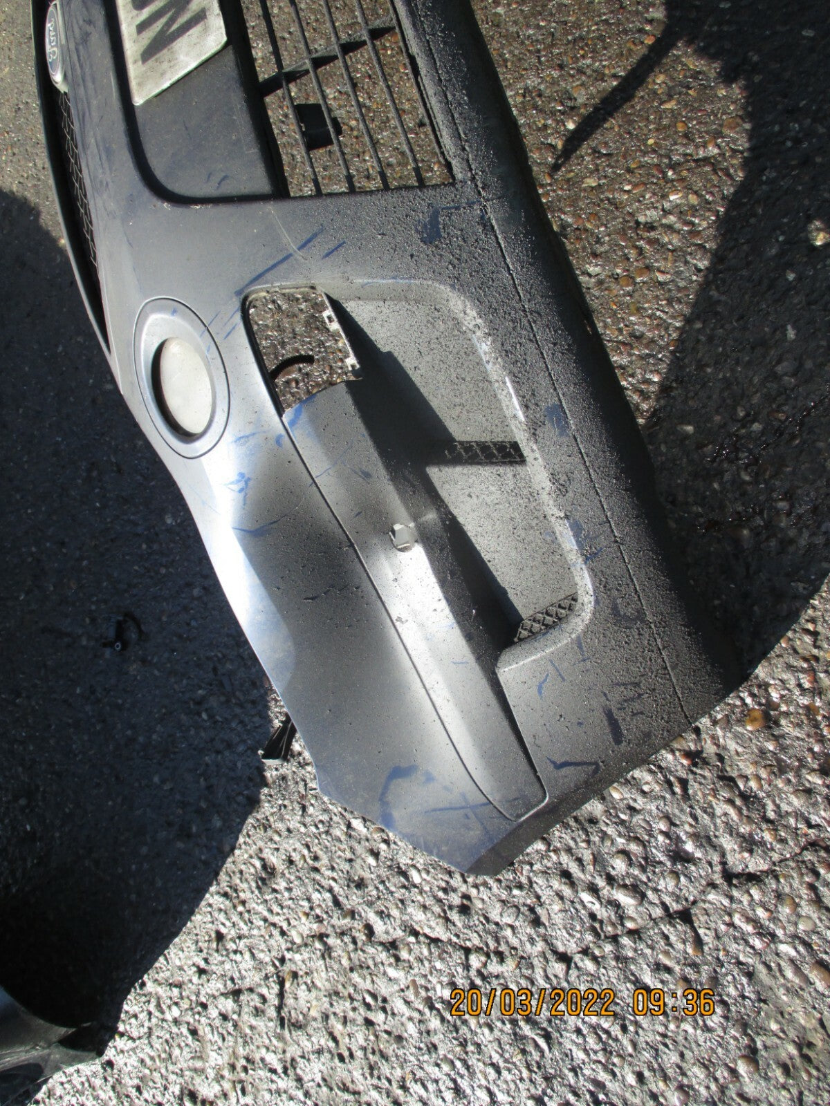 FORD S-MAX 2007 MK1 FRONT COMPLETE BUMPER BLUE