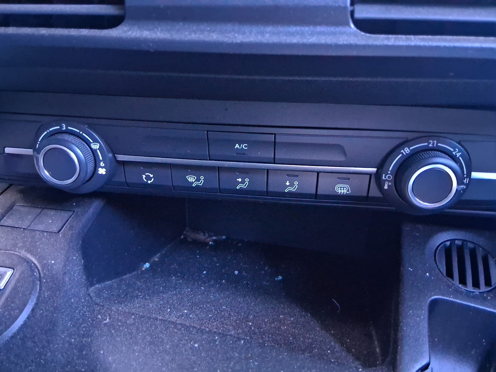 2024 VAUXHALL COMBO E K9 AC HEATER CLIMATE CONTROL SWITCH PANEL
