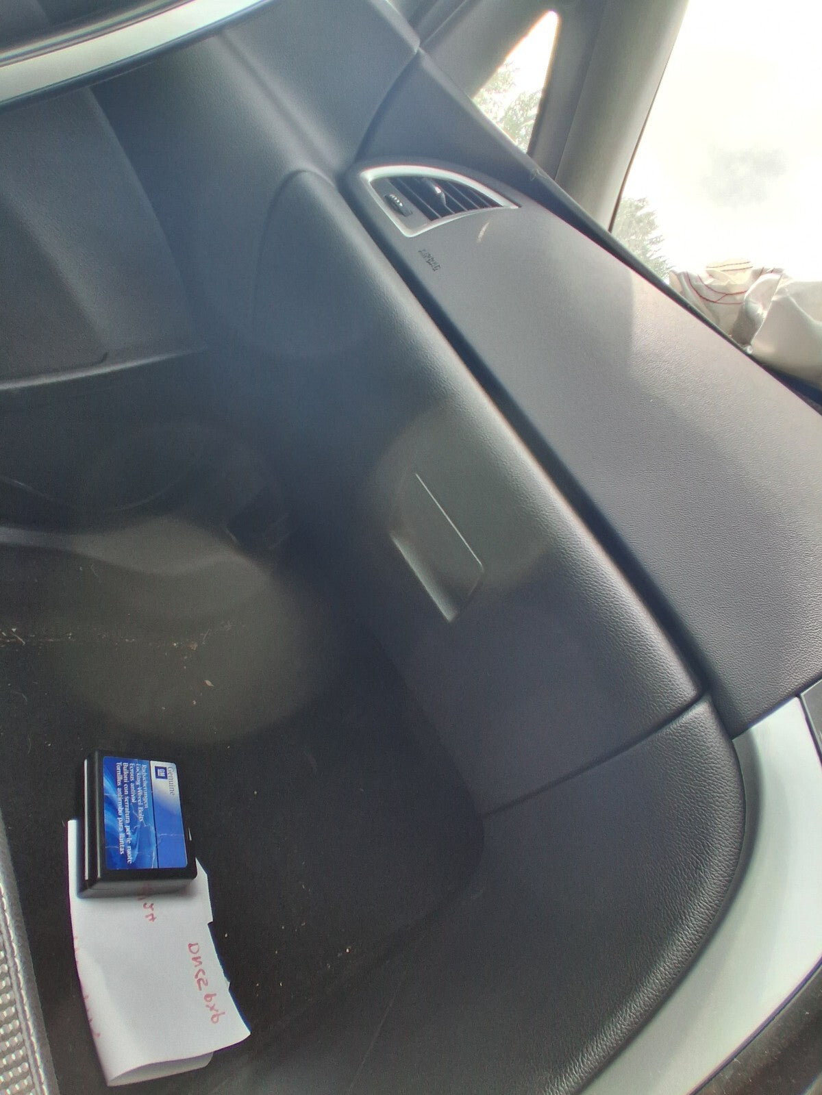 2015 VAUXHALL ASTRA J NS PASSENGER SIDE STORAGE GLOVEBOX