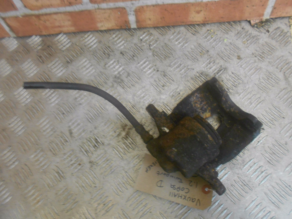 CORSA D 2007 1.2 16V Z12XEP OSF DRIVER SIDE FRONT BRAKE CALIPER