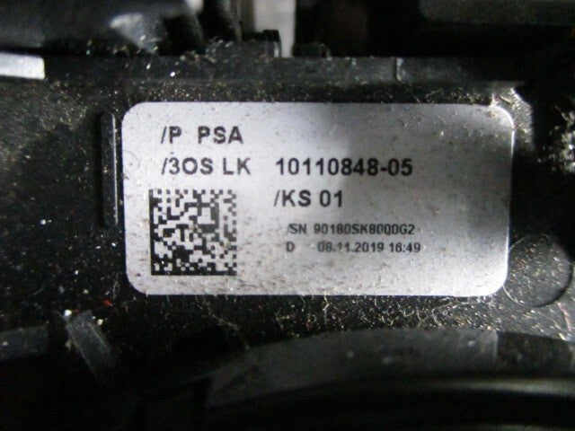 2021 VAUXHALL VIVARO DISPATCH HEADLIGHT INDICATOR WIPER STALKS 1011084805